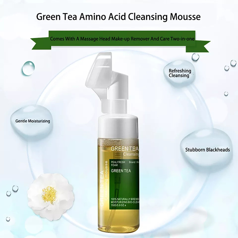 Private Label Korean 100% Natural Organic Soothing Moisturizing Foaming ...